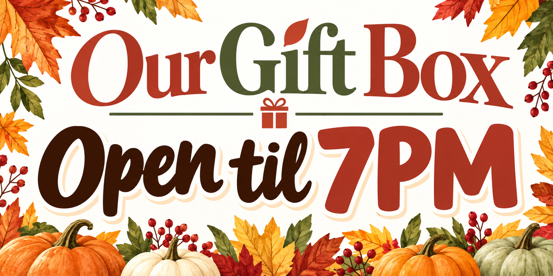 Events at Our Gift Box slide 1